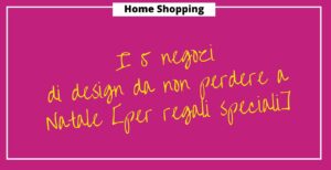 negozi di design a Milano copertina