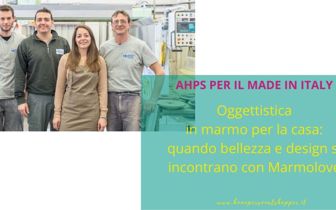 Oggettistica in marmo per la casa: quando bellezza e design si incontrano con Marmolove